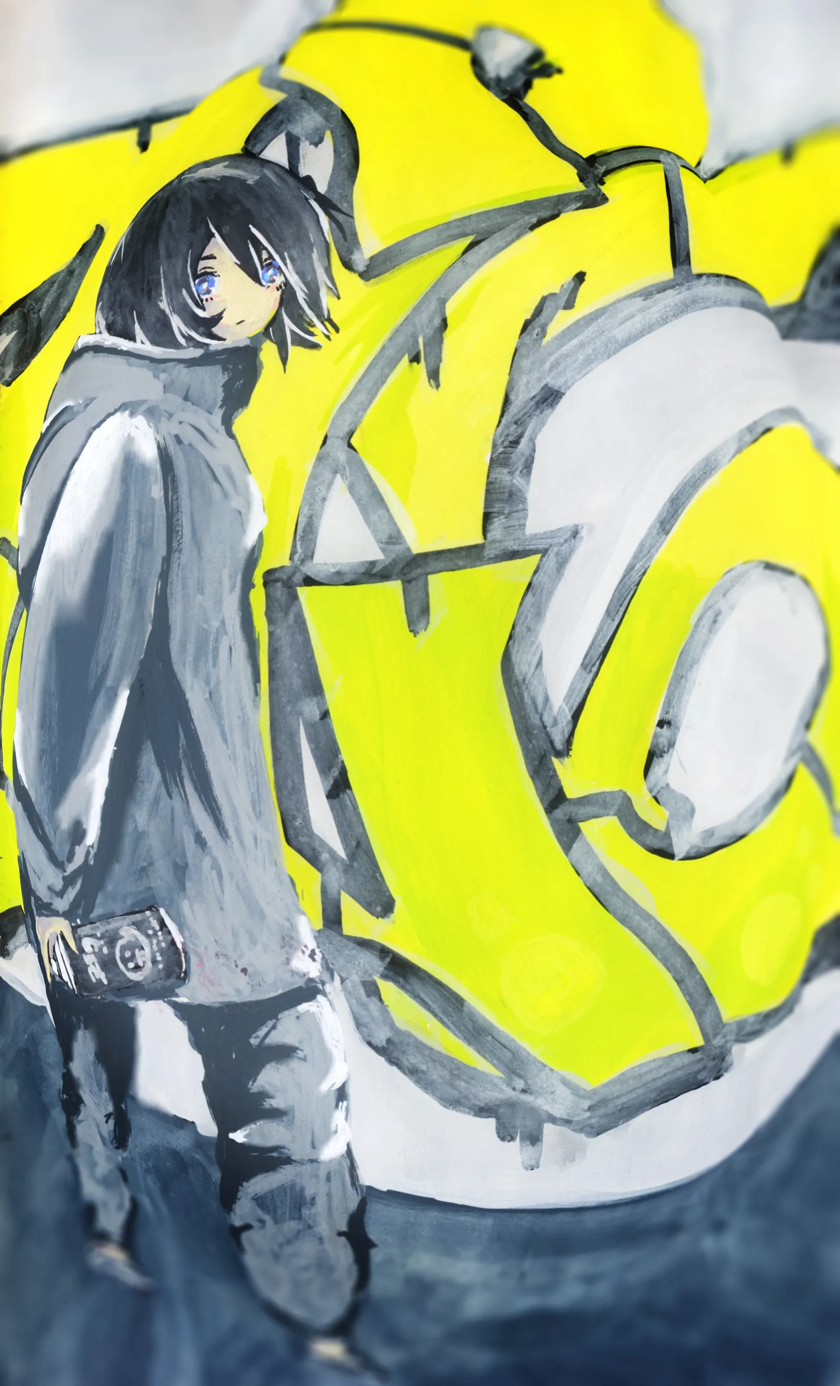 graffiti のイラストレーション作品