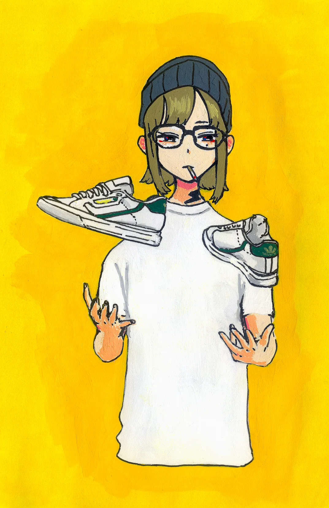 sudojo twitter sharp のイラストレーション作品